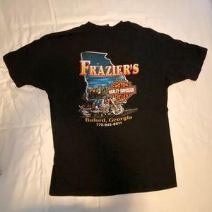 Harley T-shirt Fraziers NWOT XL Black